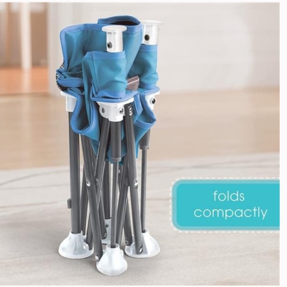 Kids Portable Chair- Blue - Picture 8 of 8